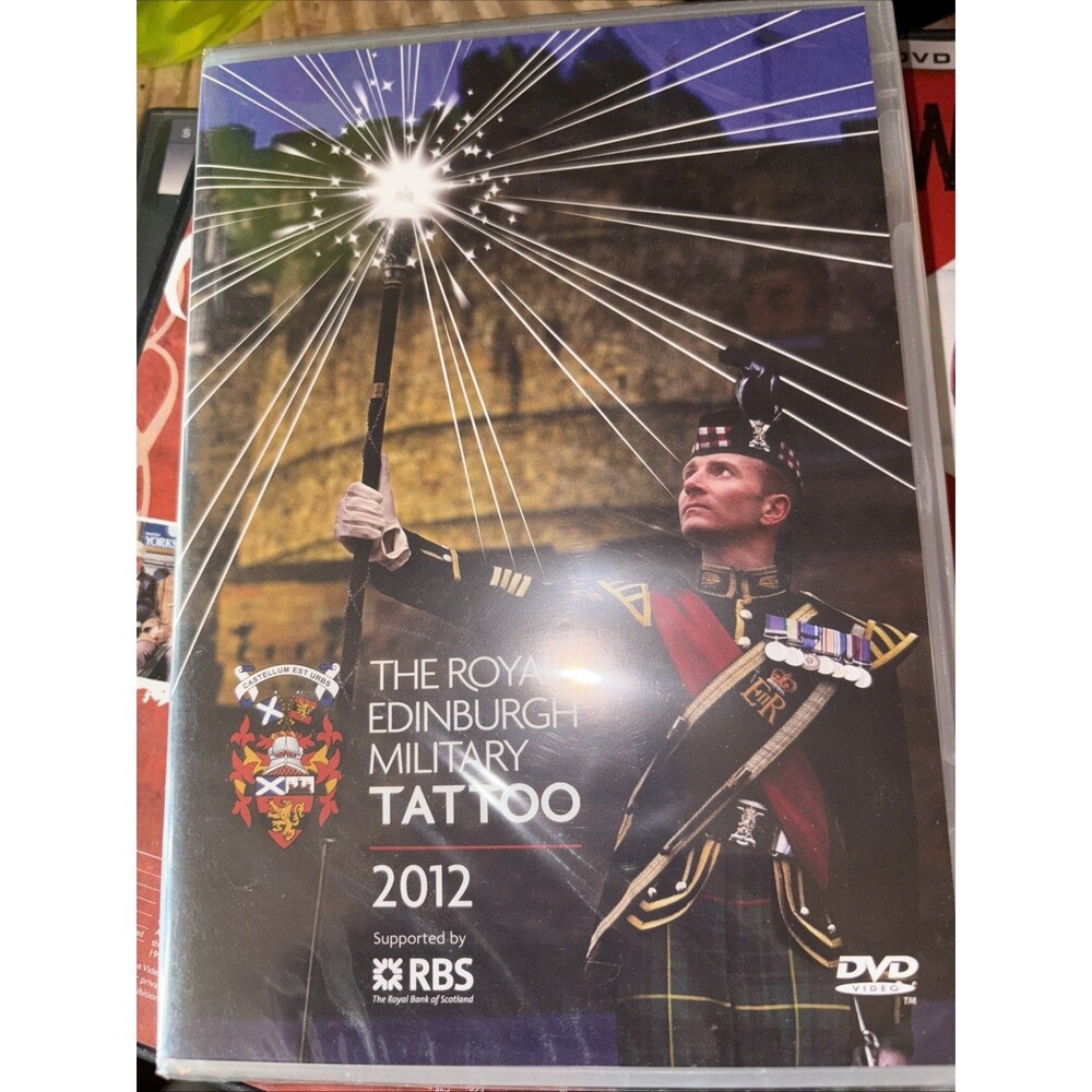THE ROYAL EDINBURGH MILITARY TATTOO 2012 DVD NEW